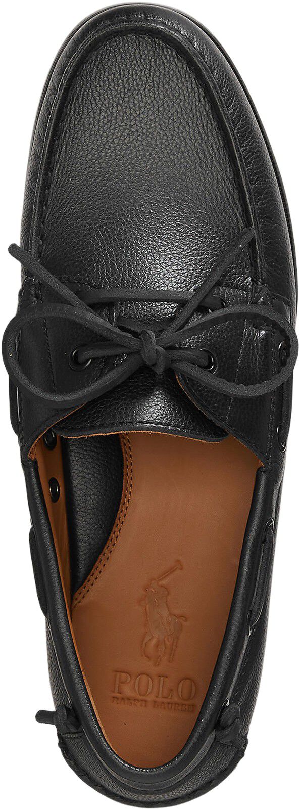 Merton Tumbled Leather Boat Shoe