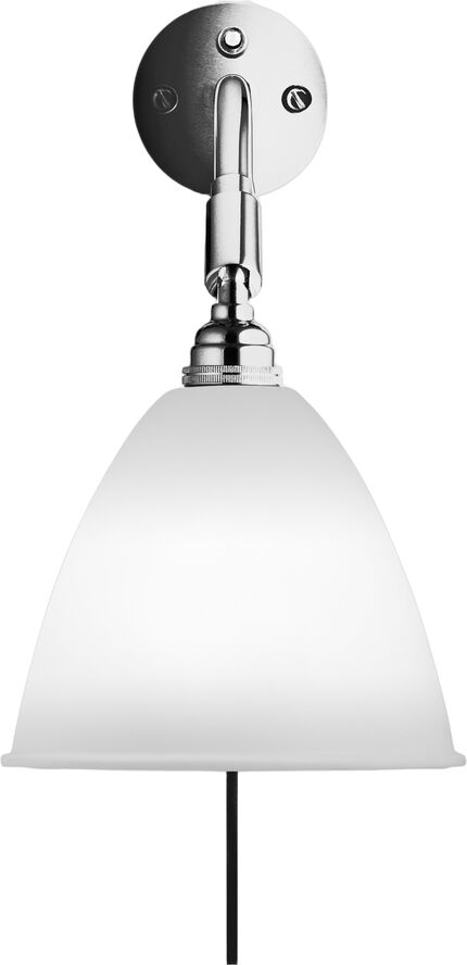 BL7 Wall Lamp - ø16 (Base: Chrome, Shade: Bone China)