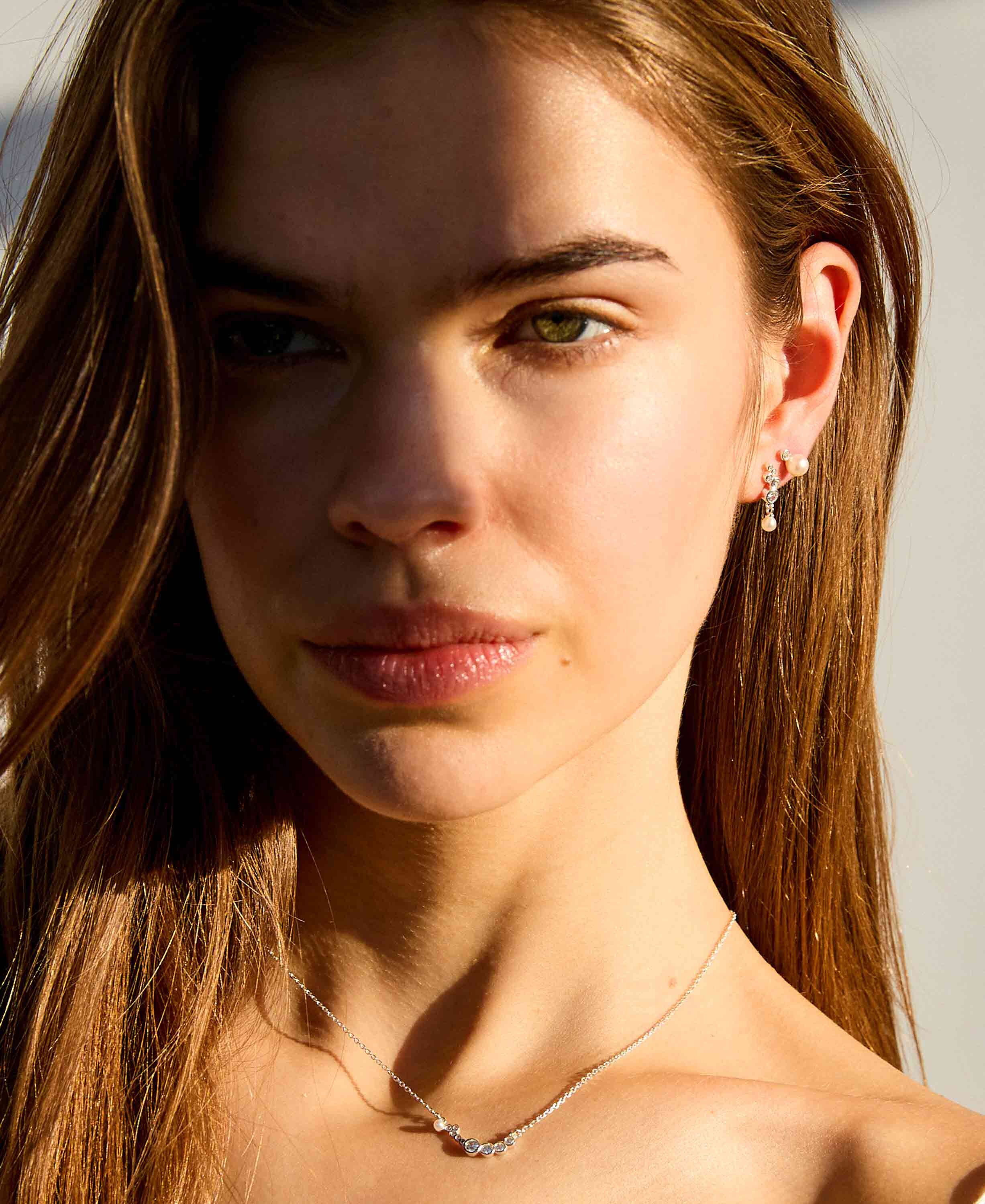 Sienna pearl &oslash;reringe