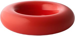 BOB CANDLE HOLDER, LARGE, RED