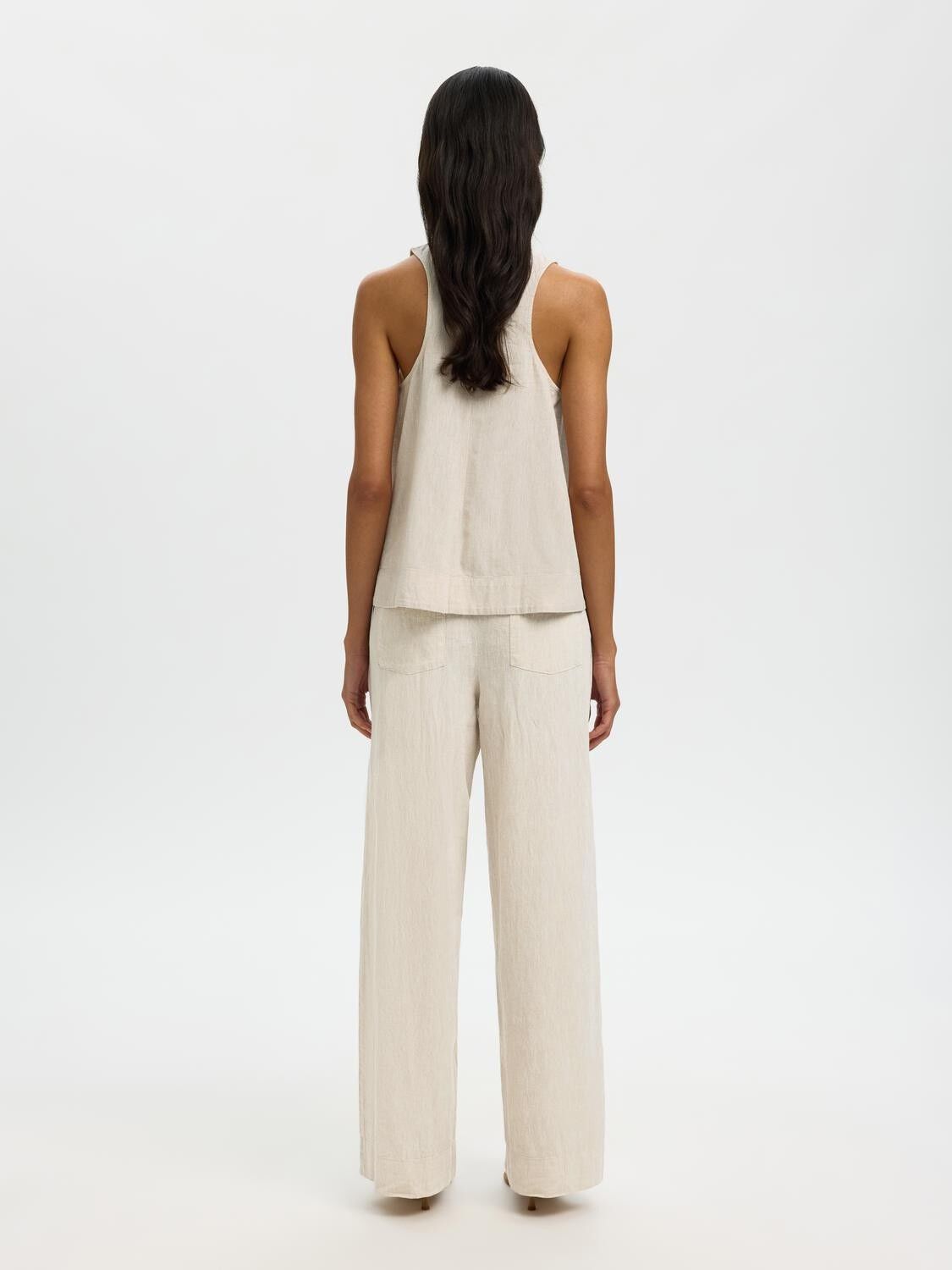 Slwluisa Sl Linen Blend Top Noos