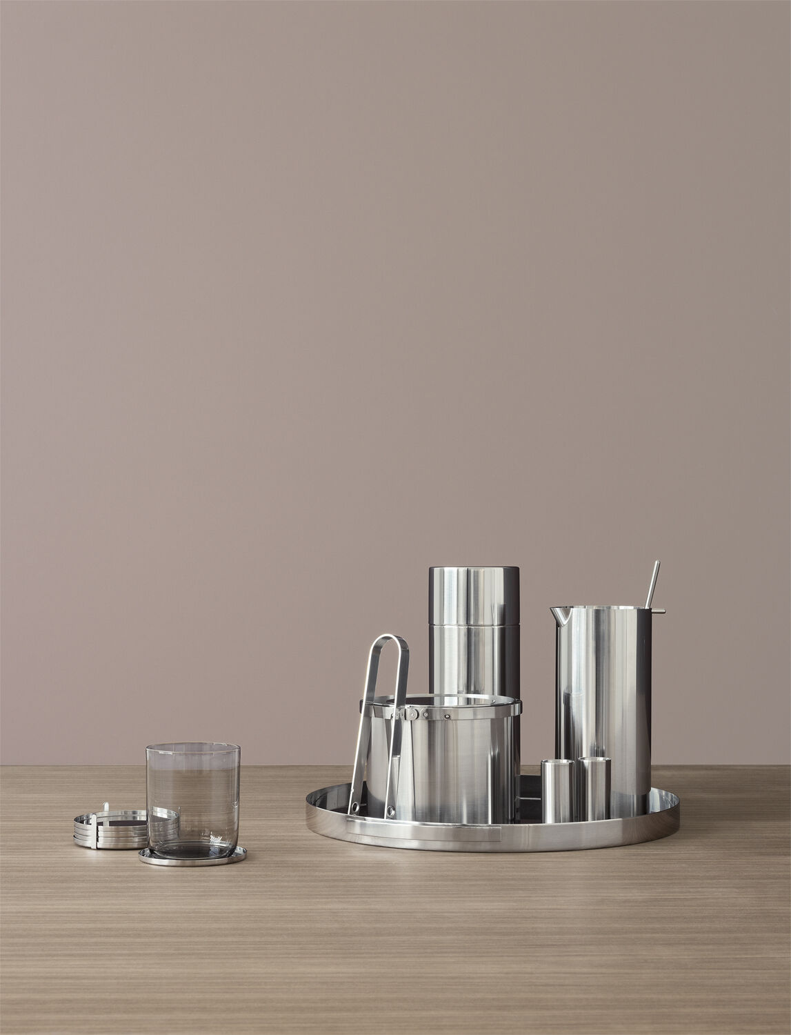 Arne Jacobsen cocktailkanna 1 l. steel