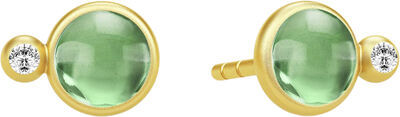 Prime Earstuds - Gold/Green