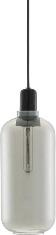 Amp large smoke/svart