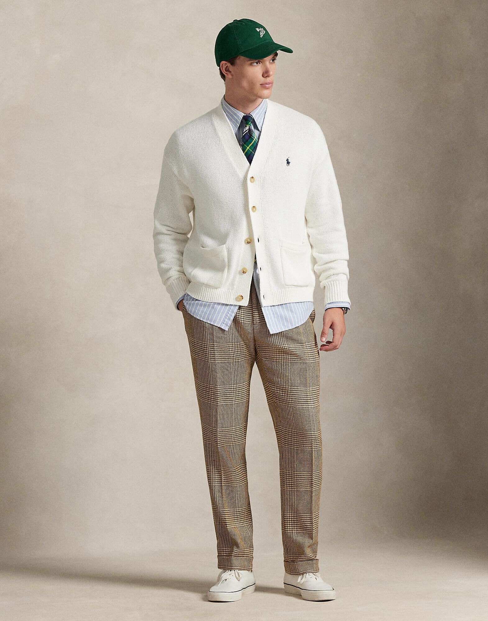 Relaxed Fit Cotton Cardigan