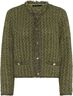 Cardigan_ Knit Tweed Look
