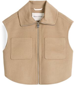 Vest, real double face workmanship,