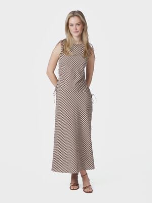 Saxton Check Dress