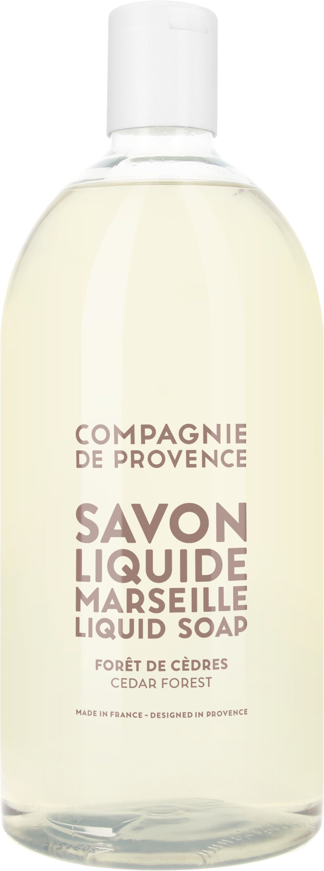 LIQUID MARSEILLE SOAP 1L REFILL CEDAR FOREST