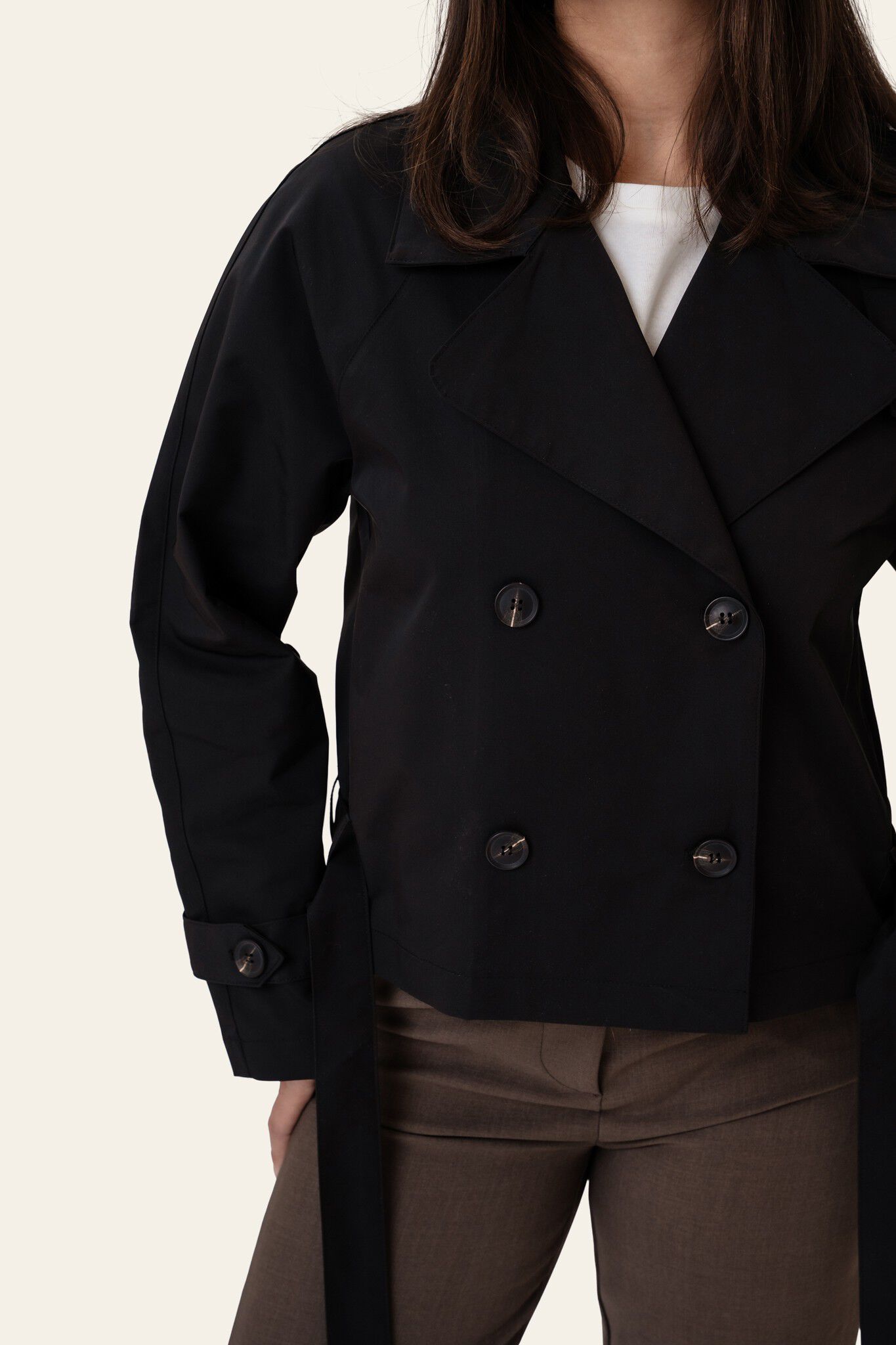 AlmaIC Trenchcoat - Black