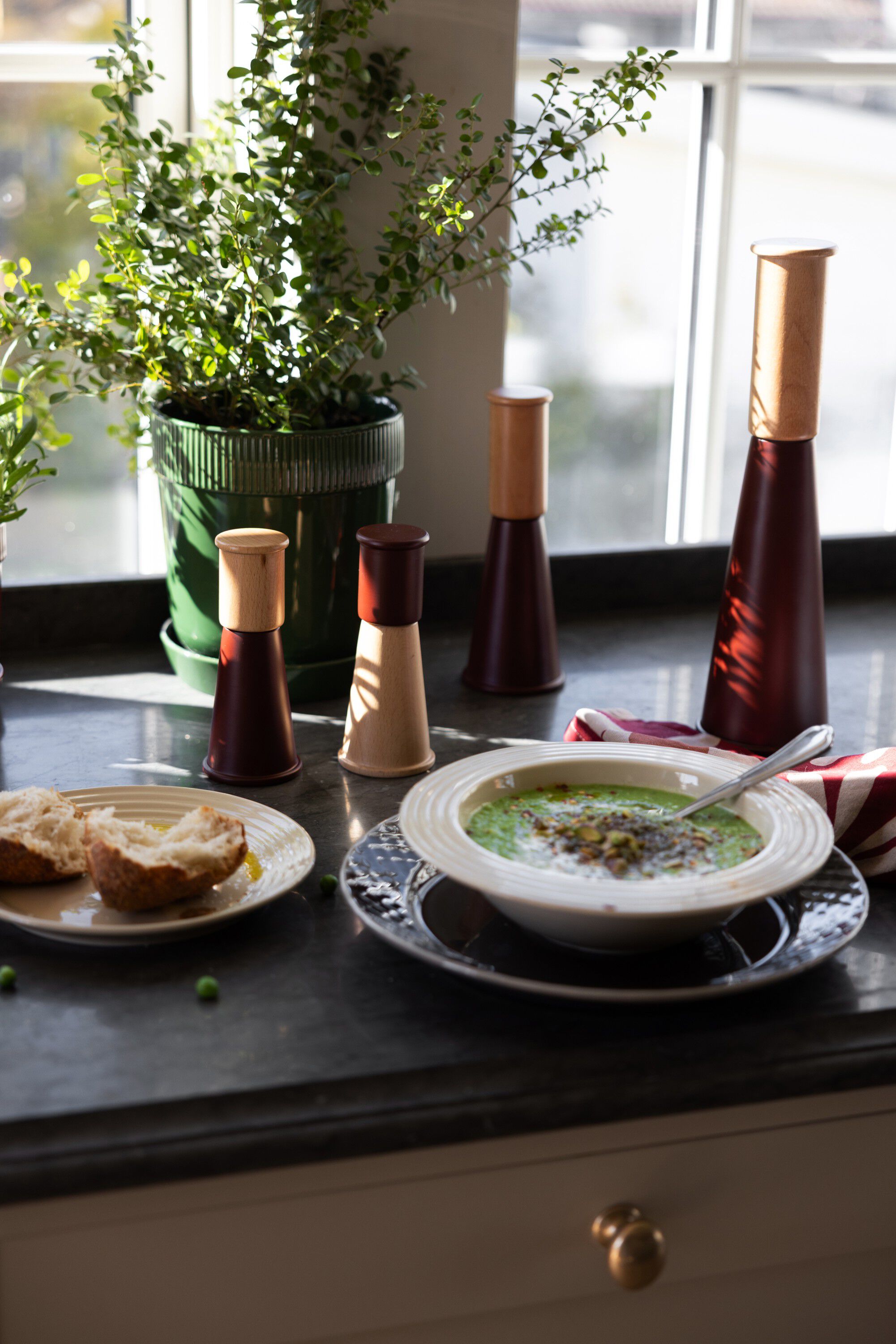 Gurken salt and pepper mill small, 2-pcs