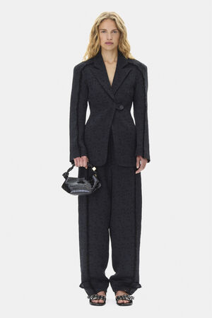 Boucle Suiting Blazer
