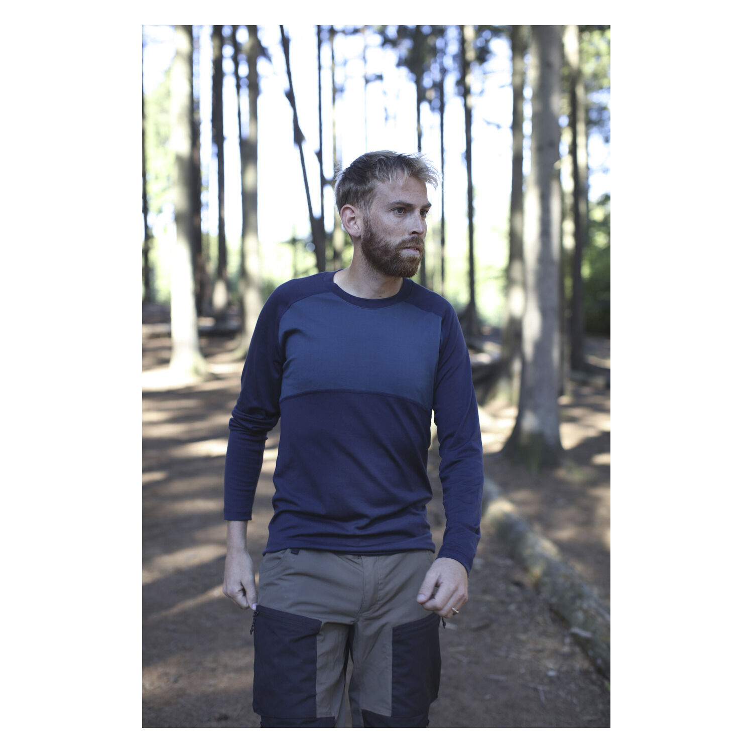 Asivik Explorer Merinould Crew Neck, herre