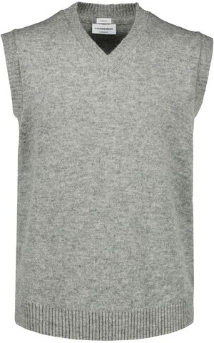 Lambswool button slipover