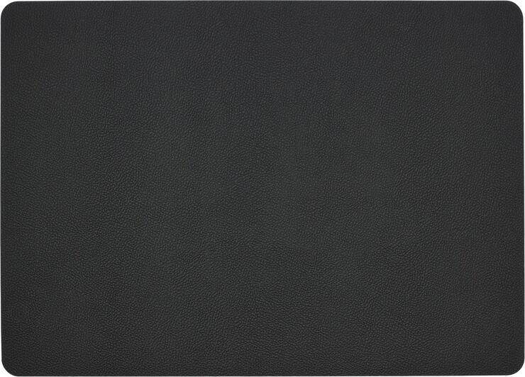 Bordstablett 46 x 33 cm 4 st Svart/Gräddvit