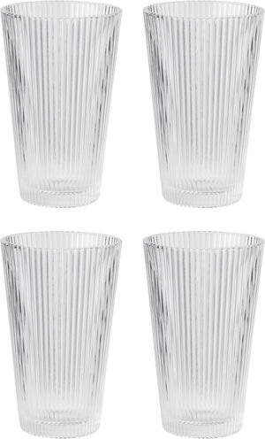 Pilastro dricksglas 0.35 l. 4 Stk clear
