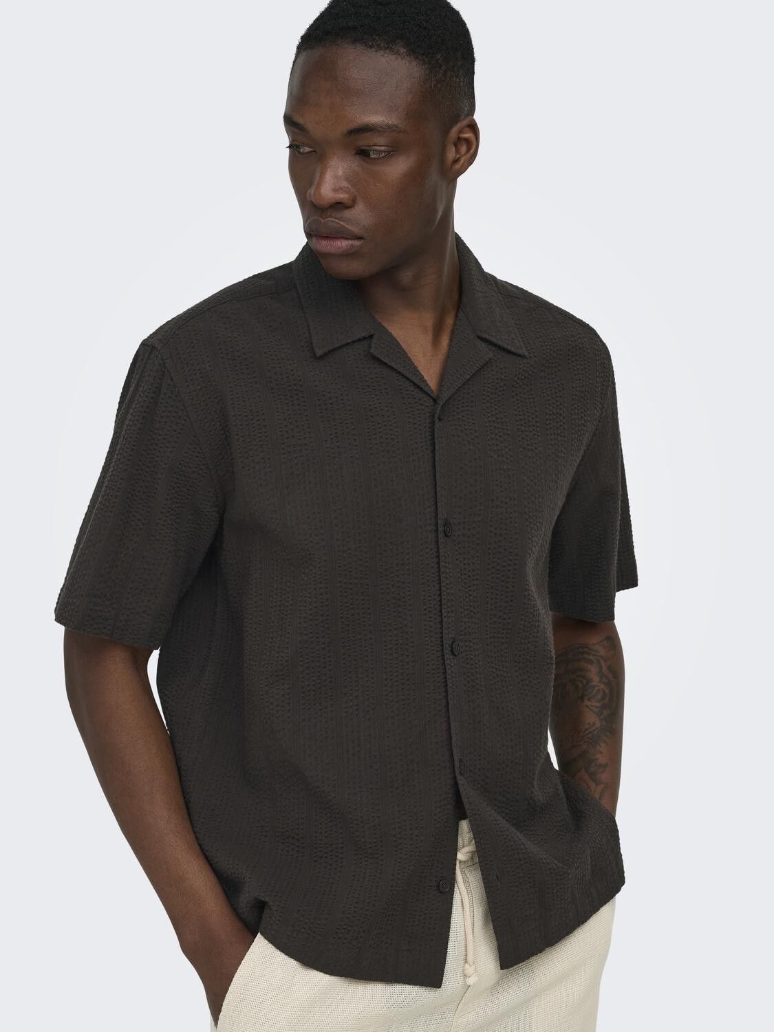 Onscruz Rlx Seersucker Resort Ss Shirt