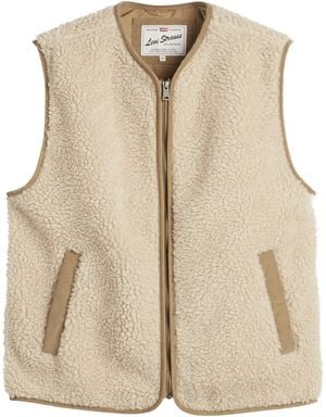 SEACLIFF SHERPA VEST CREAM SHE