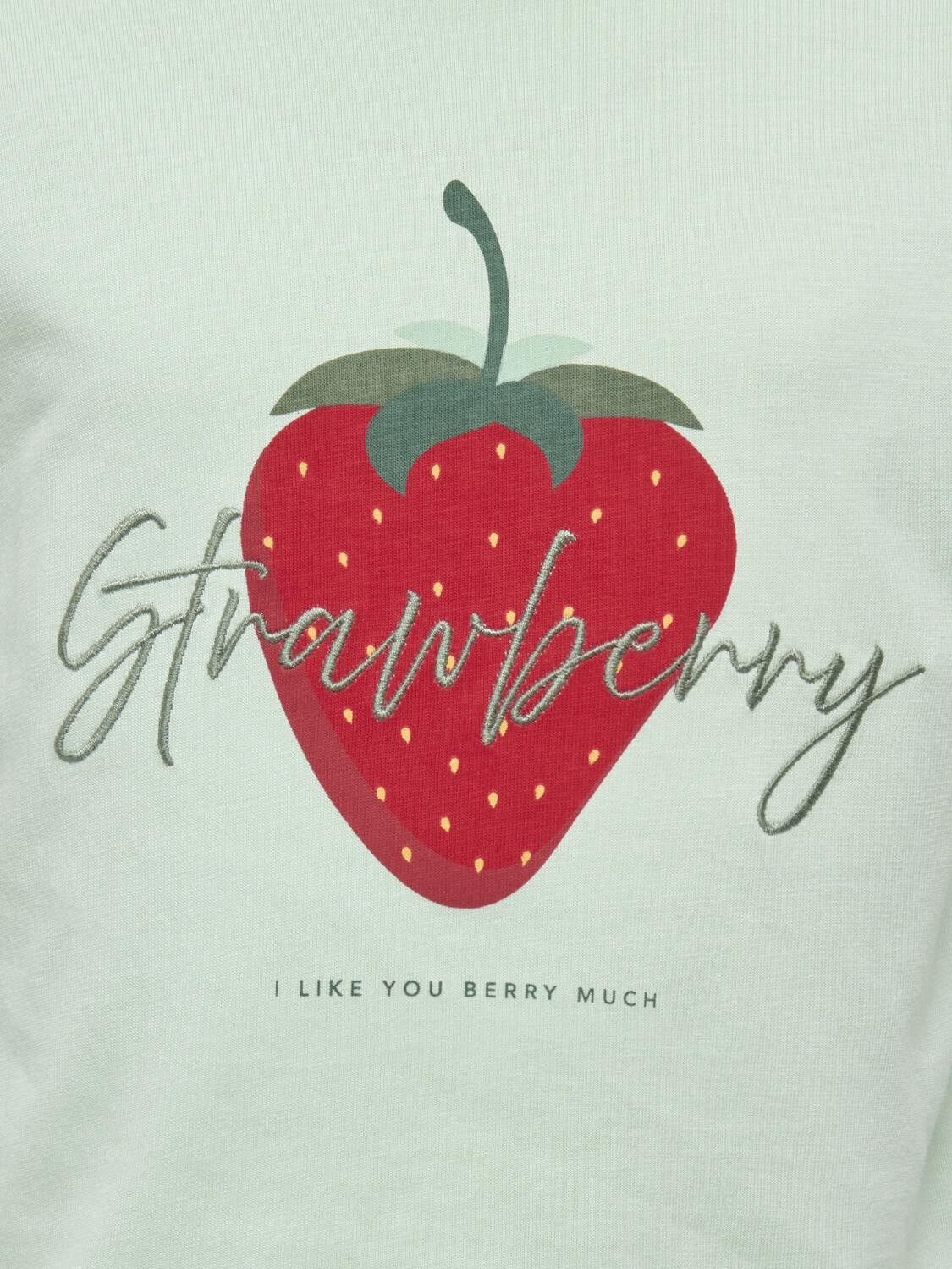KMGCANDY LIFE S/S PRINTED TEE JRS N