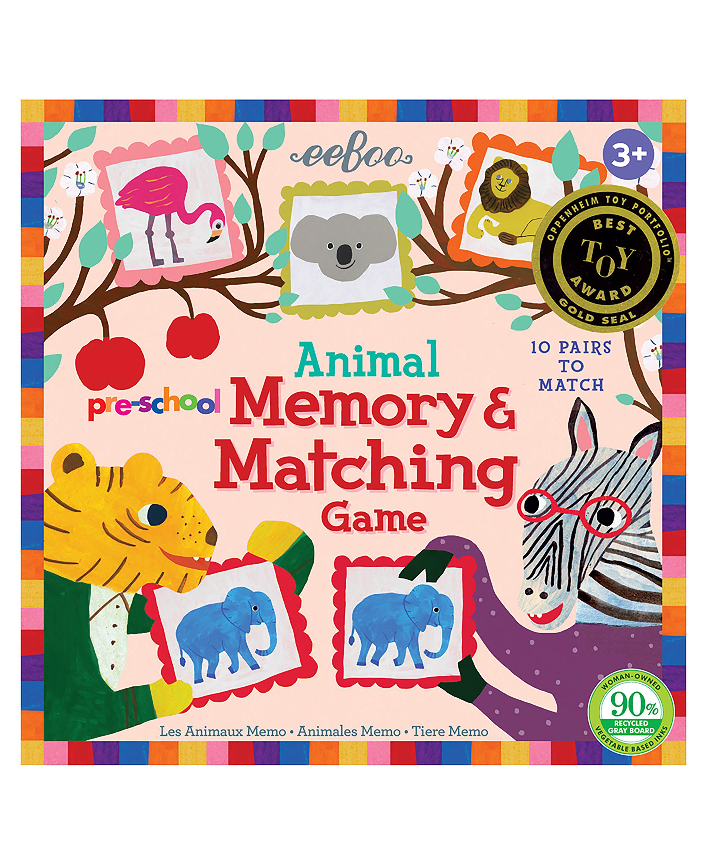 eeBoo - Huskespil - Dyr