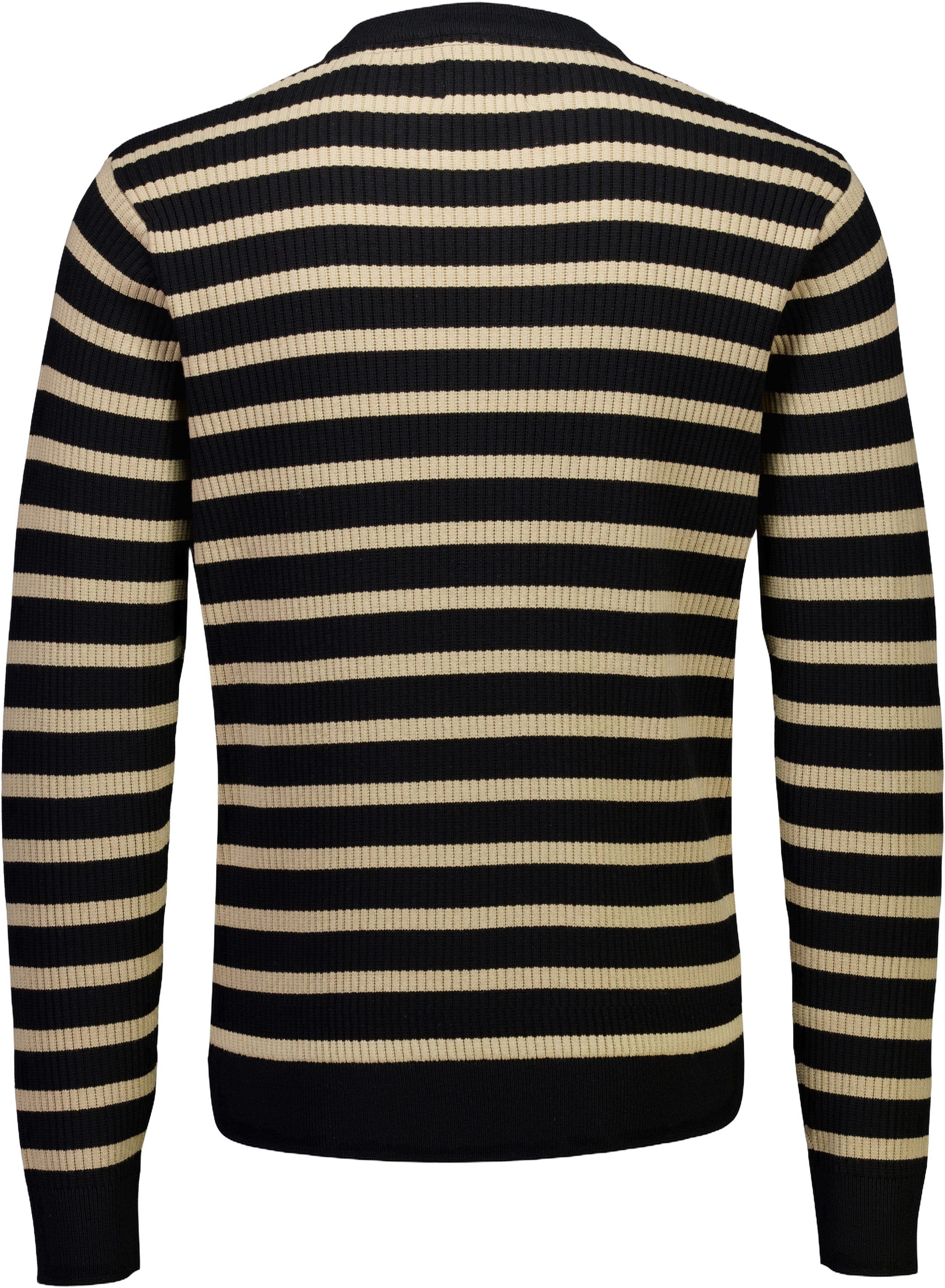 Recycled crew neck knit L/S