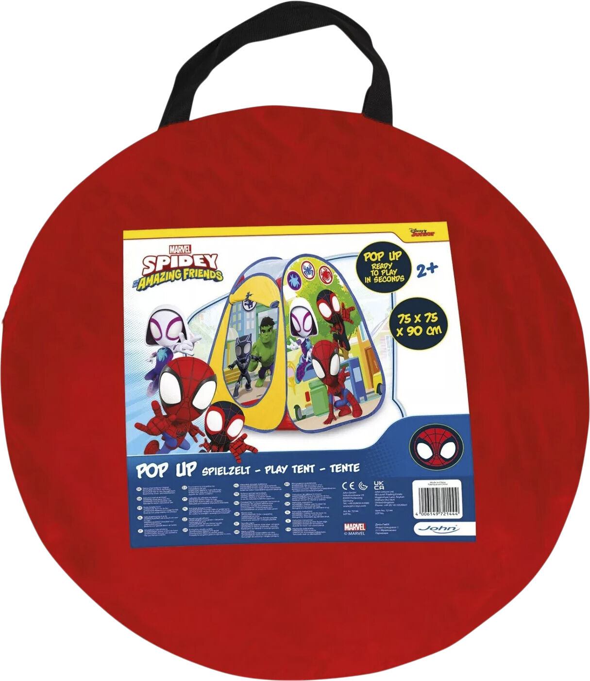 SPIDERMAN POP-UP 90x75