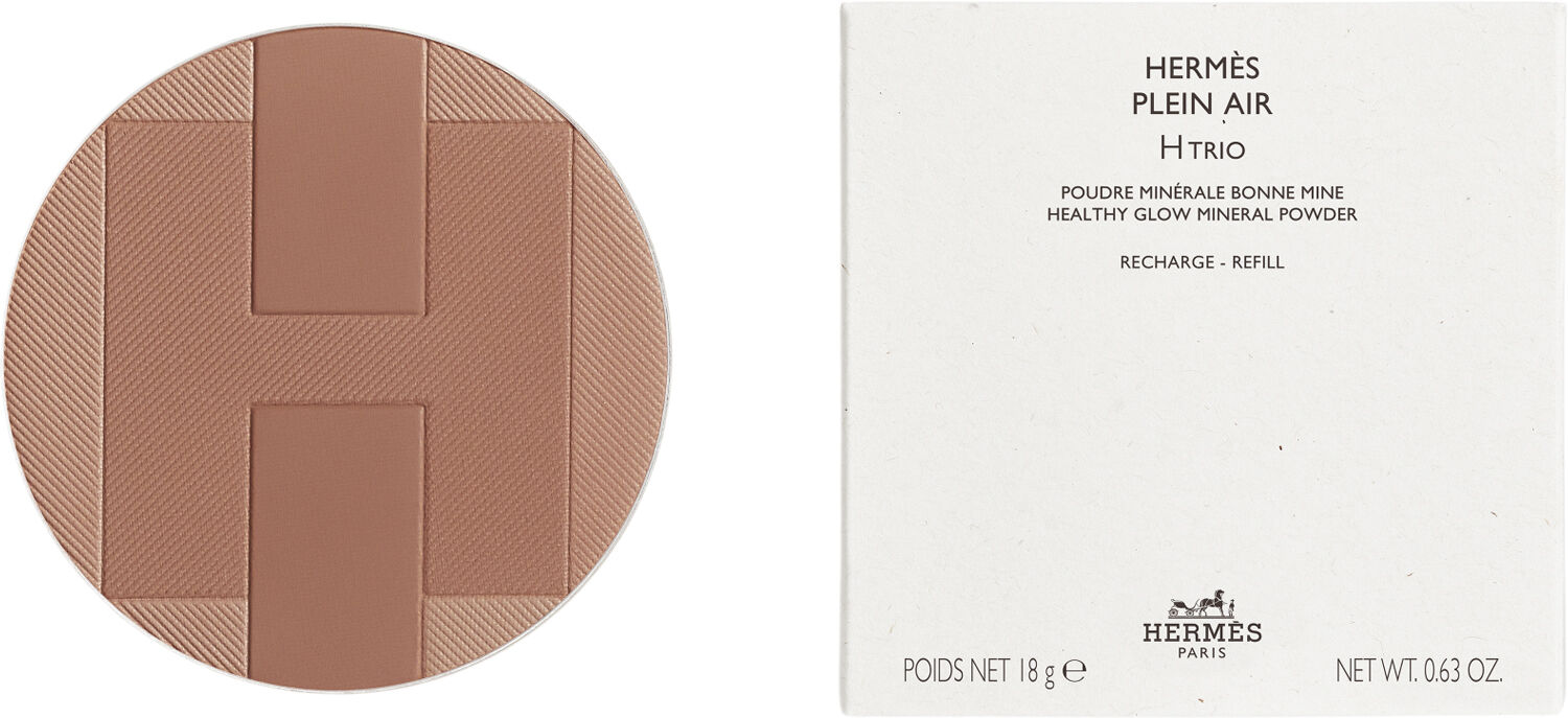 Herm&egrave;s Plein Air, H Trio healthy glow mineral powder refill