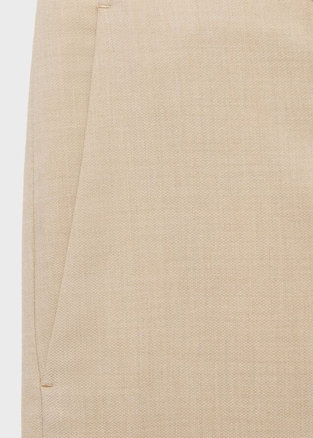 Milan slim-fit suit trousers