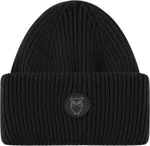 Wool badge beanie