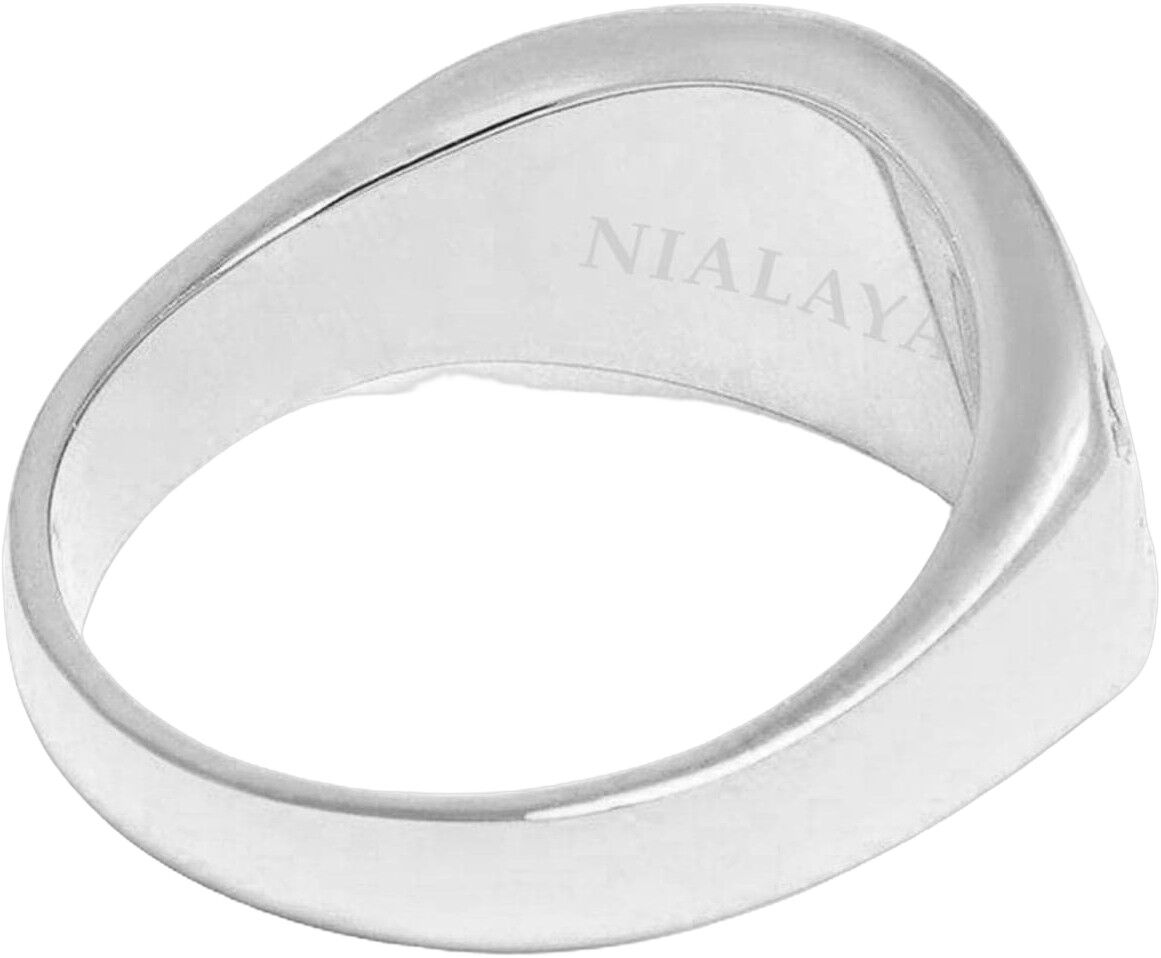 Women's Silver Evil Eye Ring