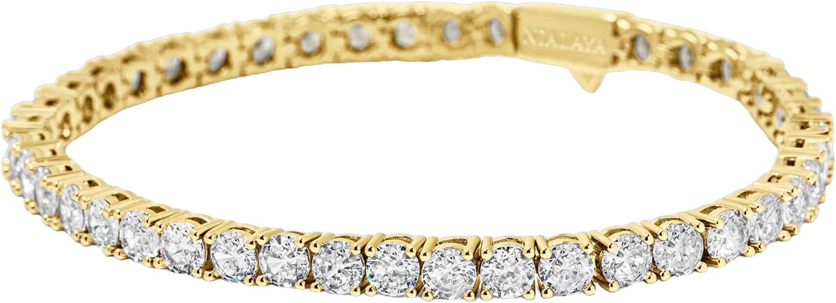 Women's Tennis Bracelet in Gold
