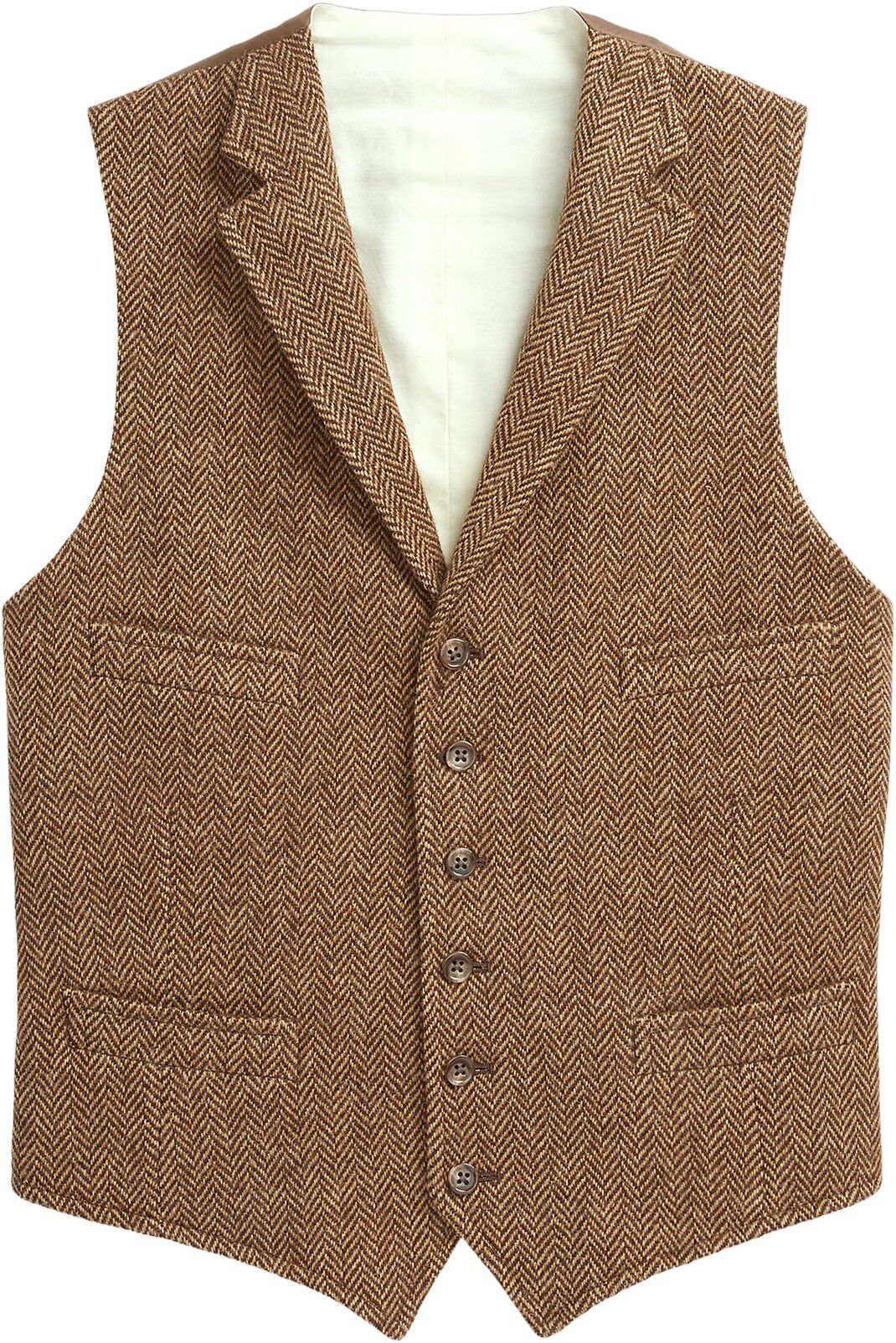 Wool Herringbone Vest