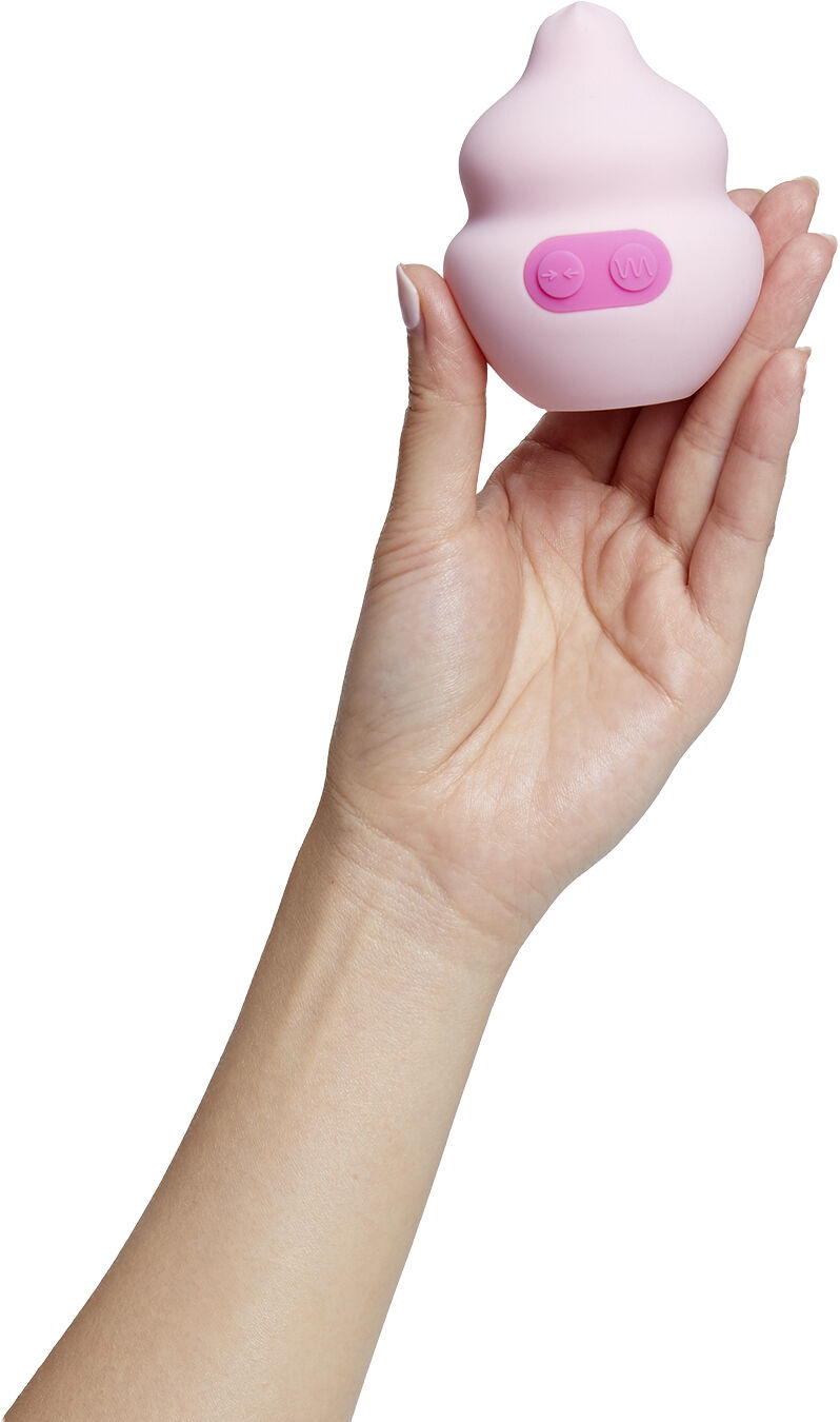 Squish Klitoris Vibrator - Quartz