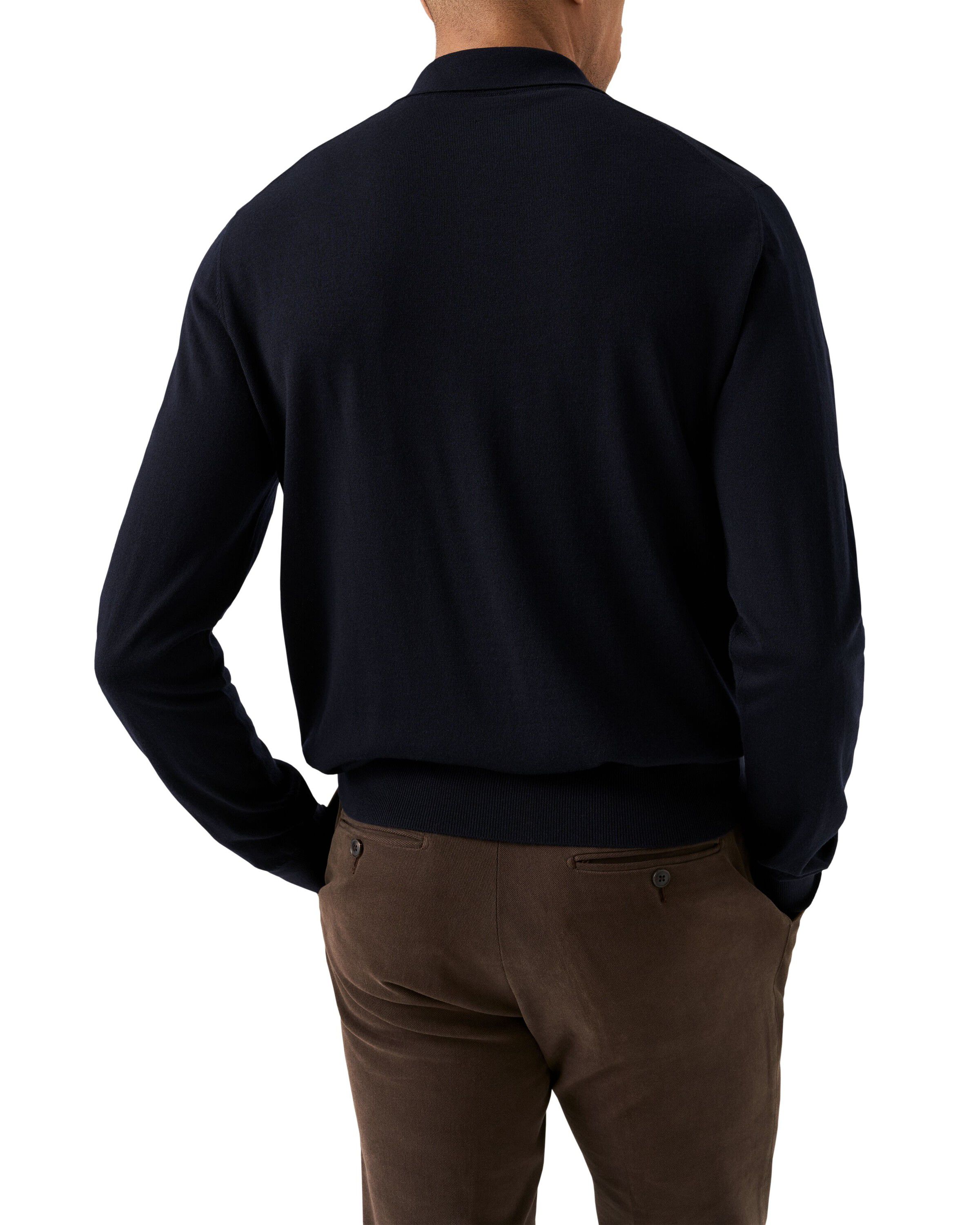 Fine Knit Merino Polo Shirt
