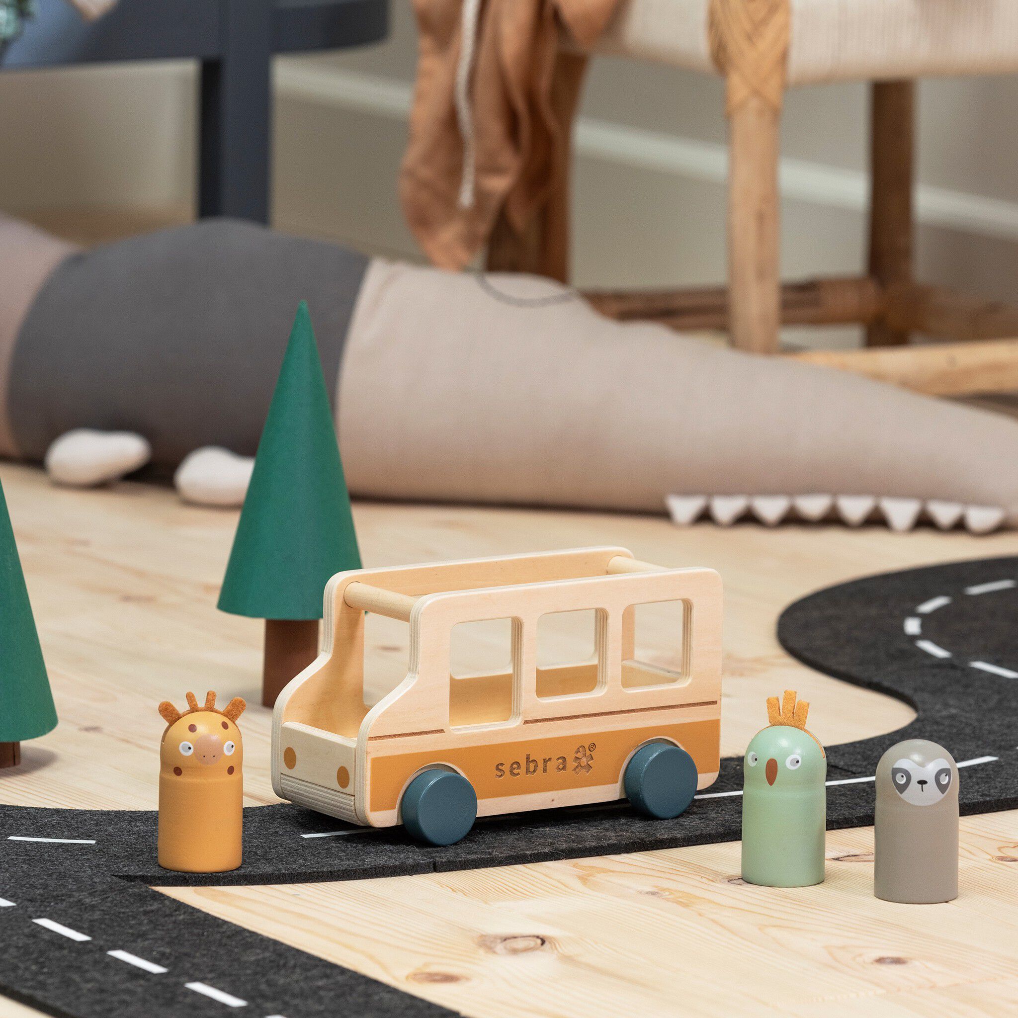 Sebra Bus, tr&aelig;, Wildlife