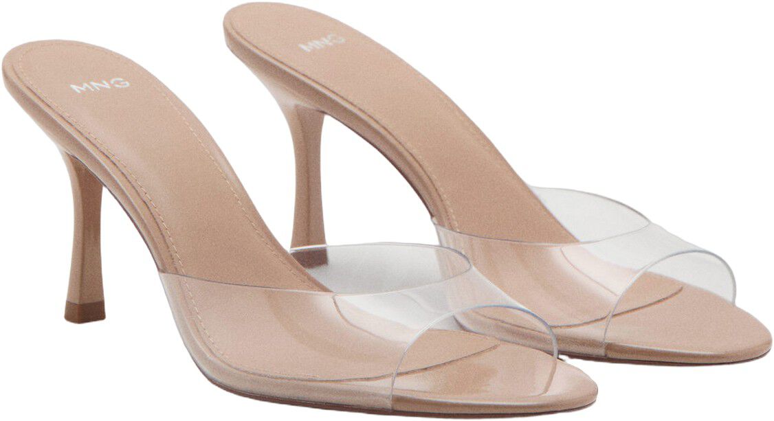 Pointed heel sandals