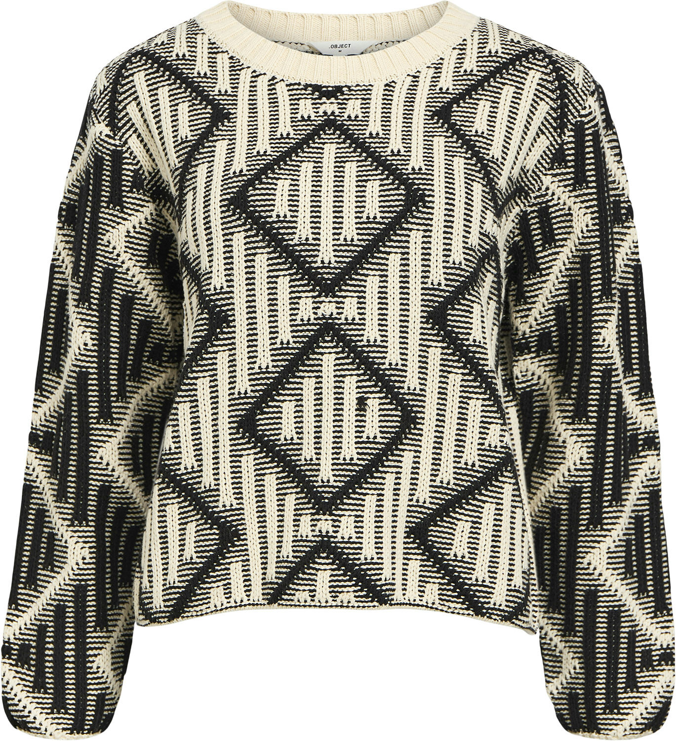 OBJFERKA RE L/S KNIT PULLOVER 137