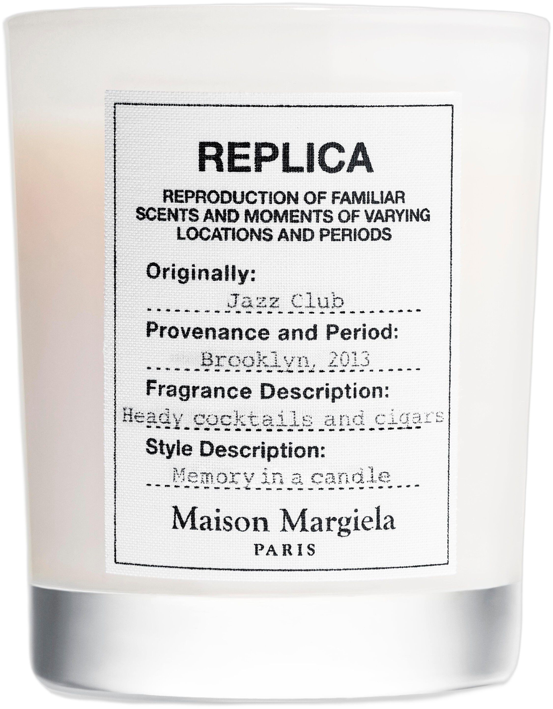 REPLICA Jazz Club Candle