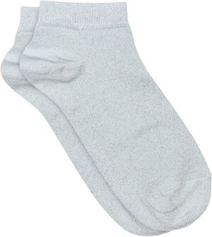 Zoe glitter sneaker socks