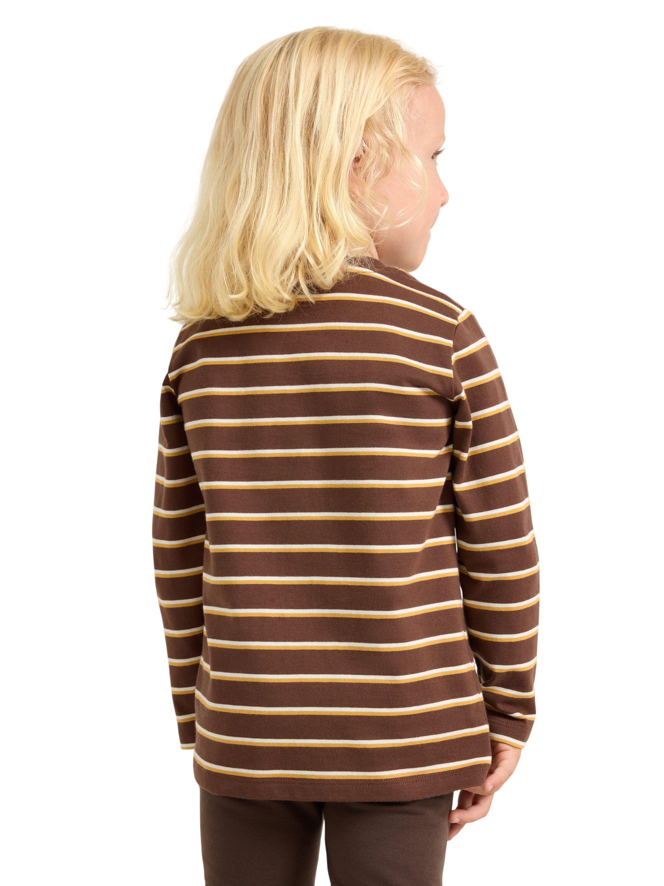Top l s striped basic
