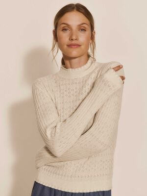 RMWSofia Pointelle LS Pullover