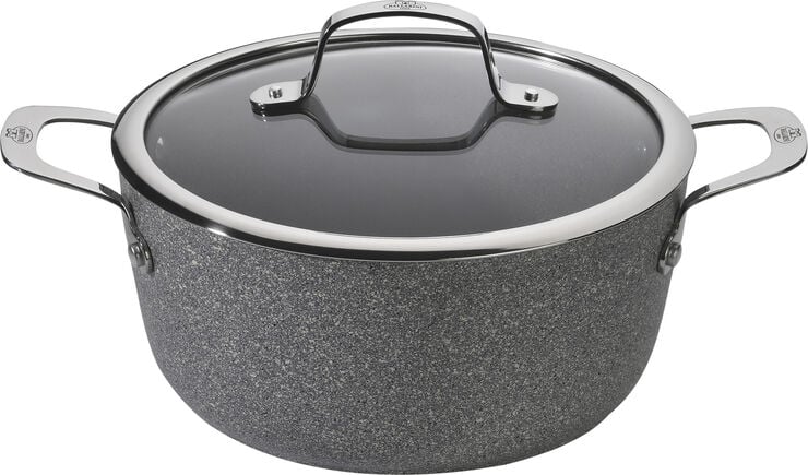 Salina Gryta hög 16 Rund Aluminum