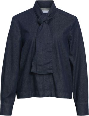 OBJLITKA L/S OZ DENIM SHIRT E AW FA