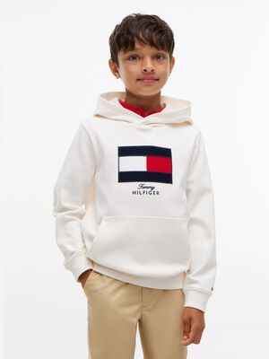 Logo Interlock Knit Hoody