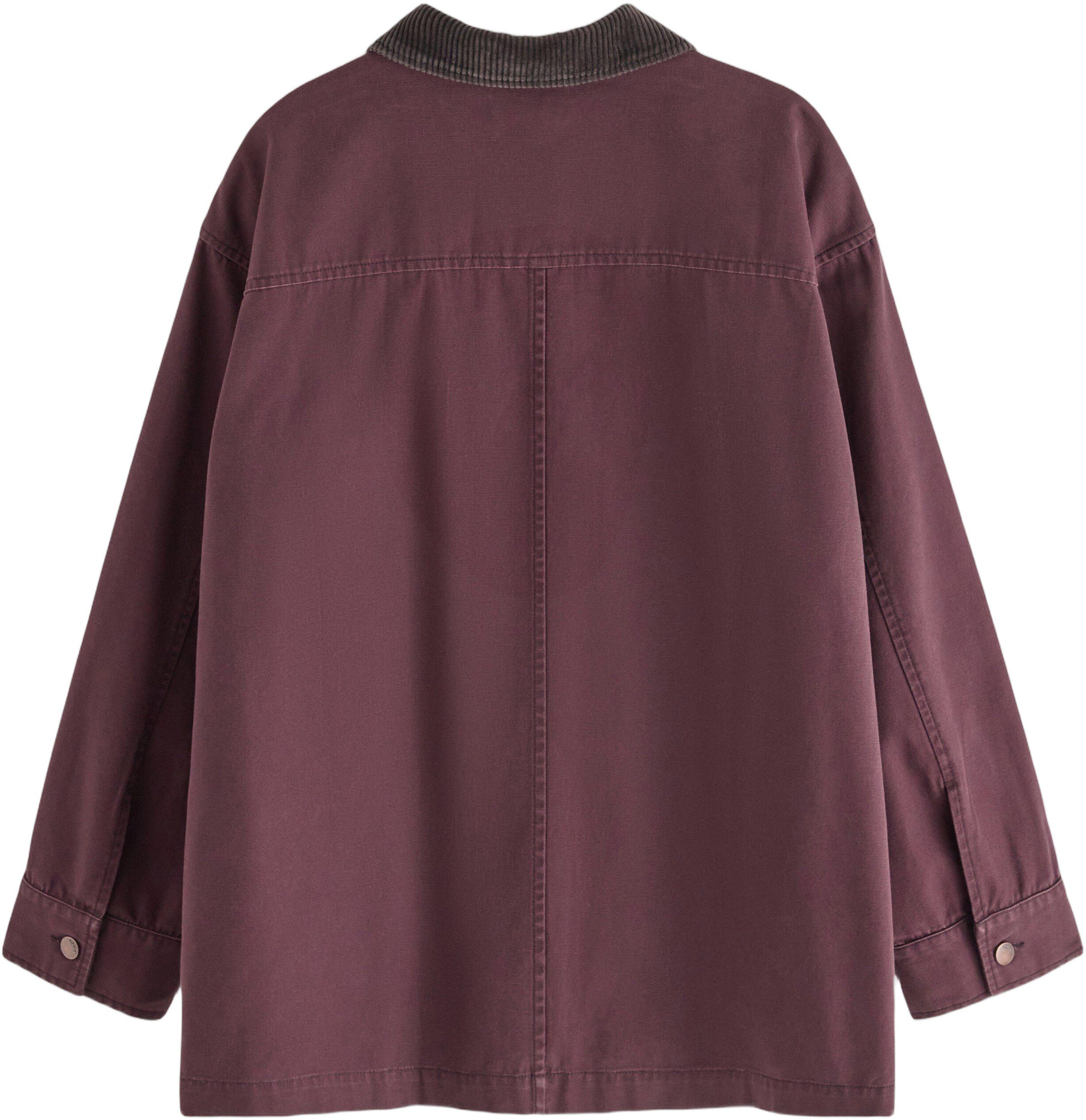 V&auml;vd jacka i bomull med avslappnad