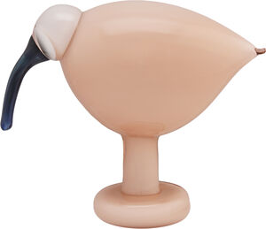 Birds by Toikka Ibis 20,5x16,5 cm salmon pink