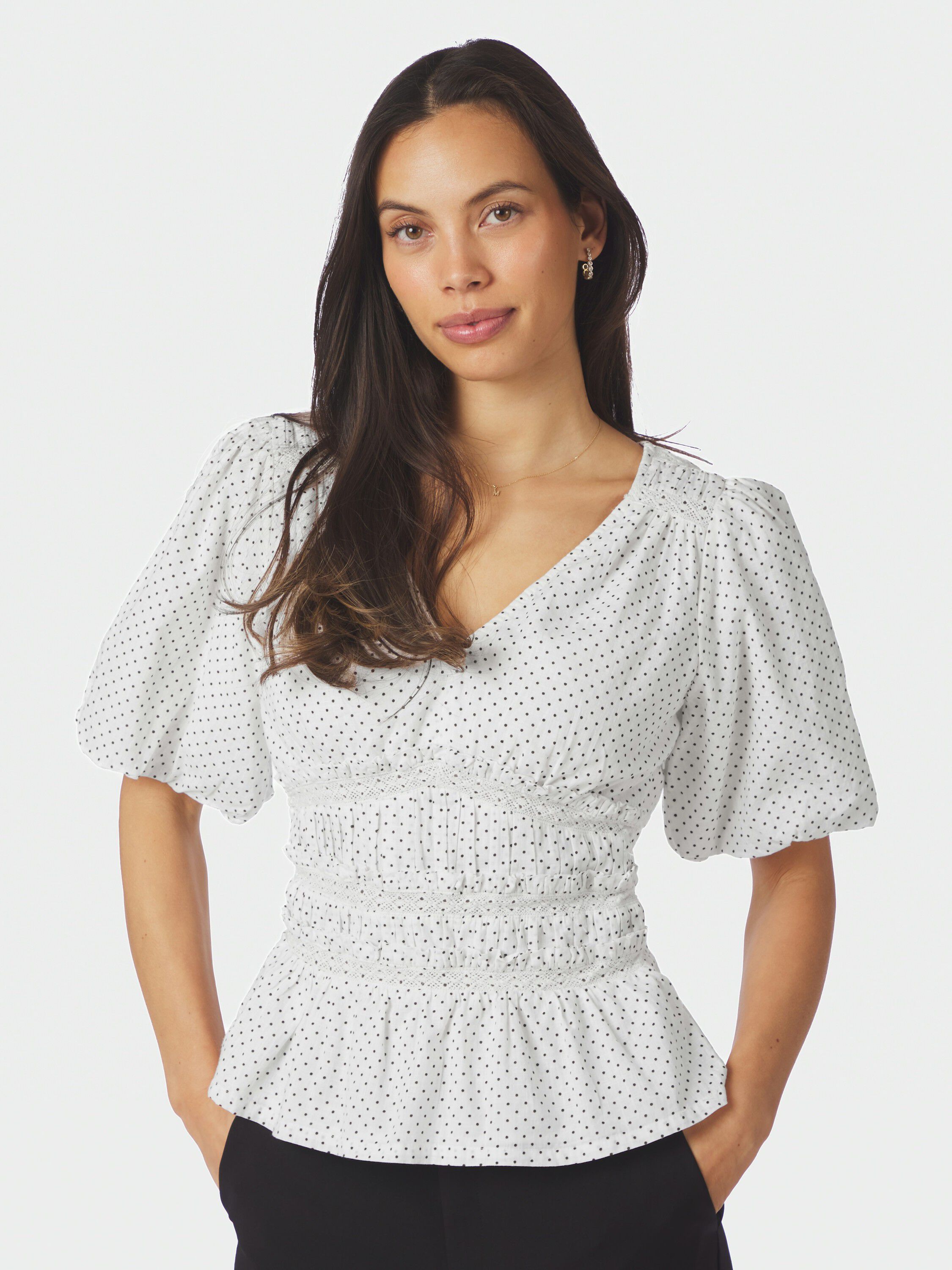 Sapura Mini Dot Blouse