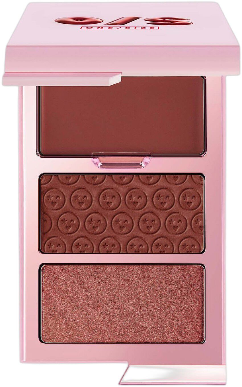 Cheek Clapper 3D - Trio med strukturerat blush