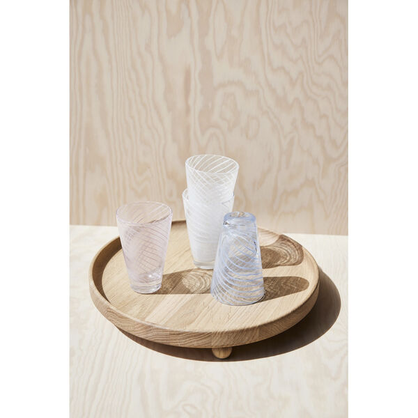 Yuka Swirl Glas - Pakke med 2