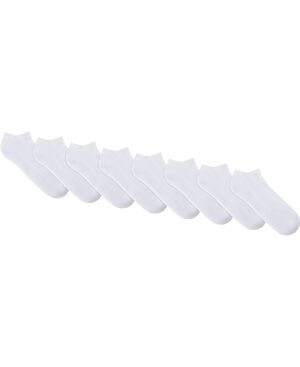 Tennis sneaker white 8pk 12418